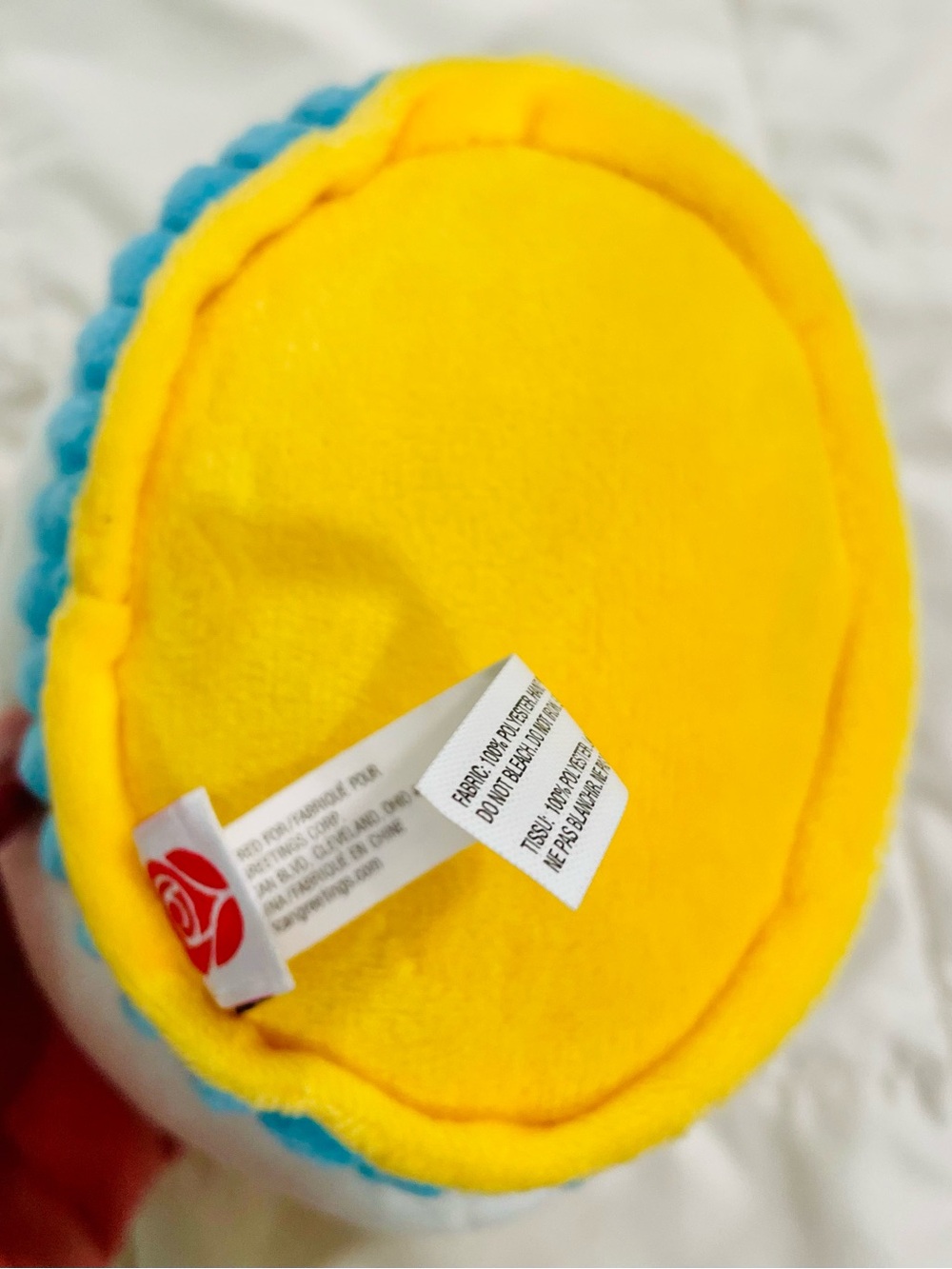 American Greetings 'Happy Birthday' Cupcake Plush with Cherry- NWOT - Picture 6 of 11